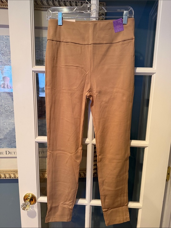 Dear Scarlett Pants - Women’s Straight Leg Pull-On Pants in Tan